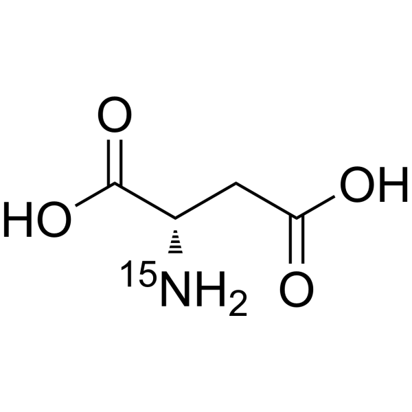 L-Aspartic acid-15N (L-Aspartic acid 15N) 3715-16-0